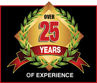 Over 25 Years Of Experience